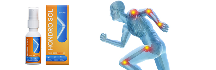 Hondro Sol - aree di applicazione per dolori articolari